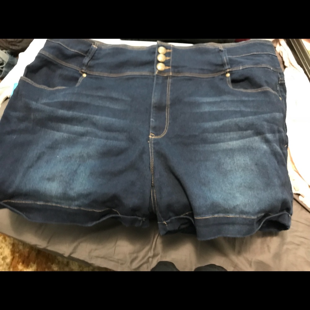 High waisted shorts